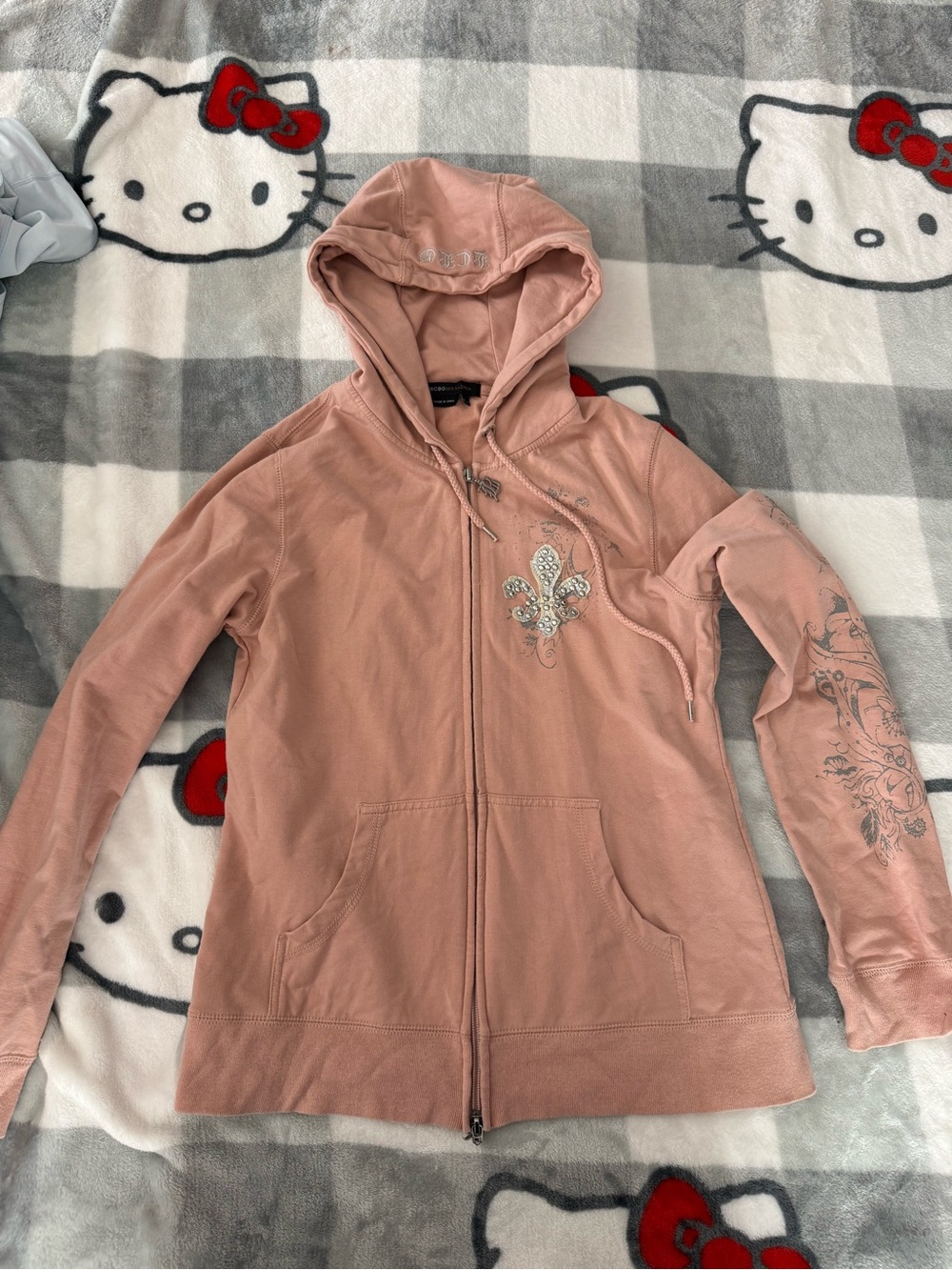 Vintage BCBG Embroidered hoodie